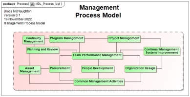 Management Capabilities Based upon the Management Process Model