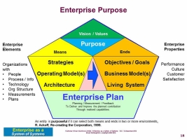 Enterprise Purpose, Means and Ends, Plan